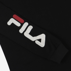 Fila Biella Italia Round Fiu T-shirt Fekete | HU-38710
